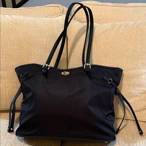 Elegant Black Tote Bag